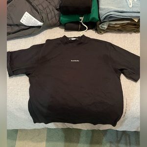 Acne Studios Logo-Print Cotton-Jersey T-Shirt